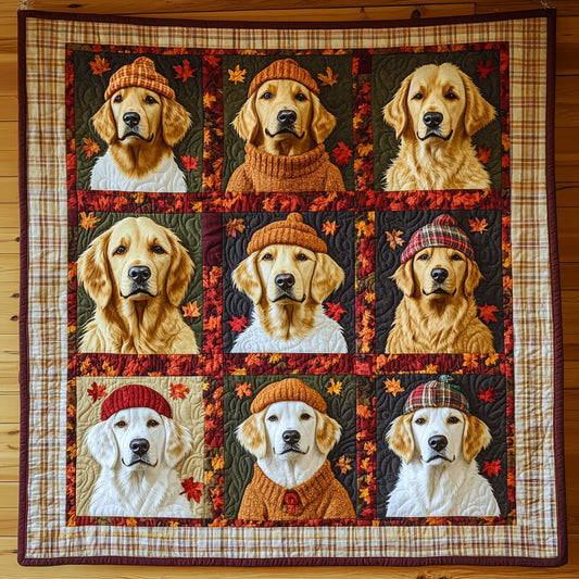 Golden Autumn Charm CW2208037CL Quilt