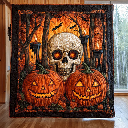 Pumpkin Shadows CP2608011CL Quilt
