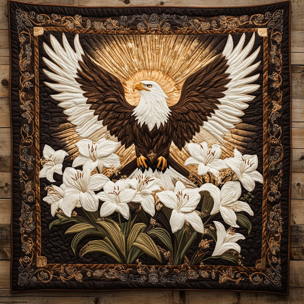 Feathers in Bloom CM1205047CL Quilt