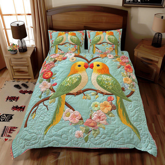 Bird Heart WX1612045CL Duvet Cover Set