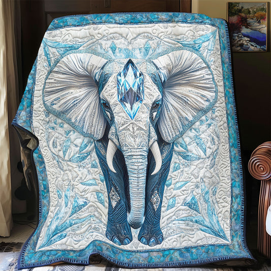 Snow Elephant WY0201044CL Quilt