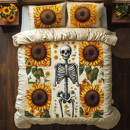 Deadhead Sunflower WY0708001CL Duvet Cover Set