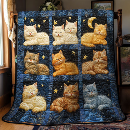 Cute Sleeping Cat WY2102018CL Quilt