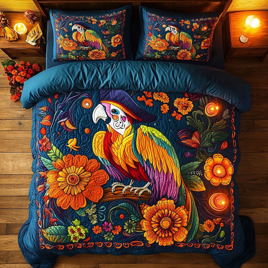 Death Festival Parrot WY0808002CL Duvet Cover Set