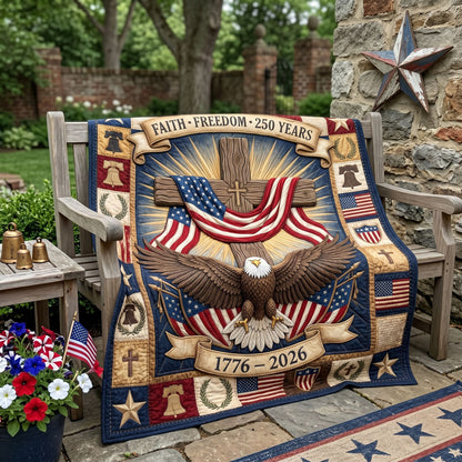 Liberty And Faith 250th Anniversary WN2605009CL Quilt