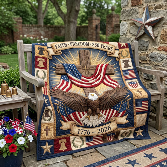 Liberty And Faith 250th Anniversary WN2605009CL Quilt