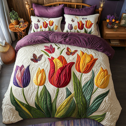 Butterfly Tulip WP1003021CL Duvet Cover Set