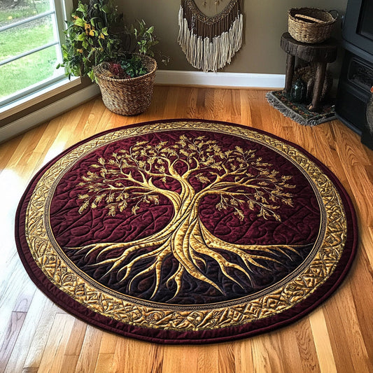 Golden Heritage WY3006085CL Quilted Round Mat