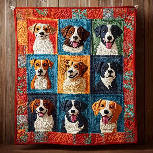 Dog World CQ1505037CL Quilt