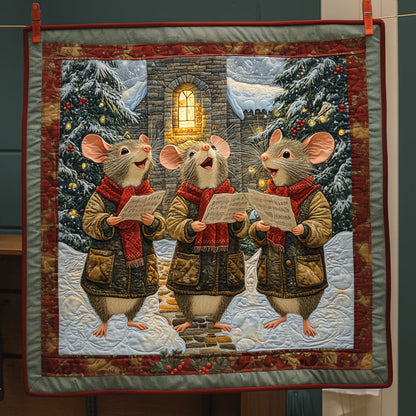 Caroling Mice LT1311012CL Quilt
