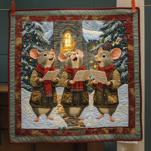 Caroling Mice LT1311012CL Quilt