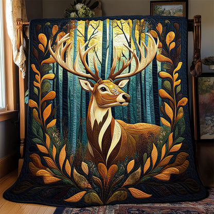 Deer Forest WX1403014CL Quilt