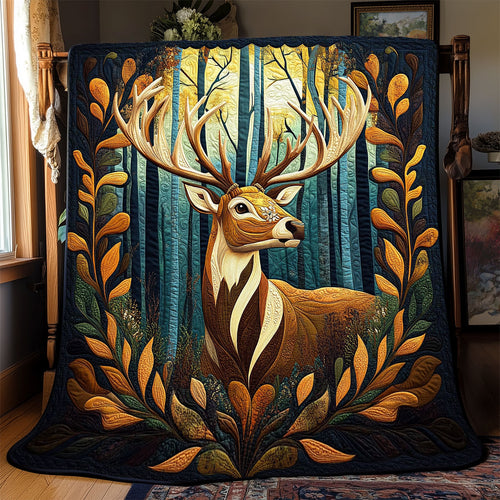 Deer Forest WX1403014CL Quilt