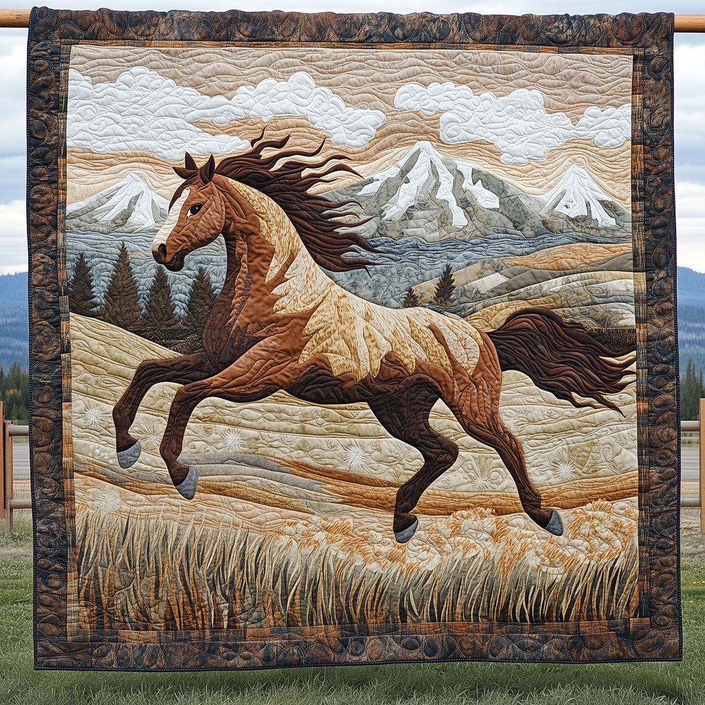 Horse Mountain Prairie Run LT0910036CL Quilt