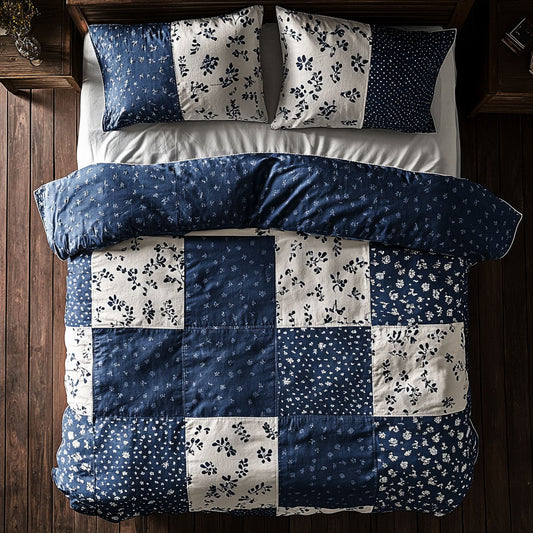Denim Patchwork WU2502069CL Duvet Cover Set