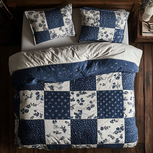 Denim Patchwork WU2502070CL Duvet Cover Set