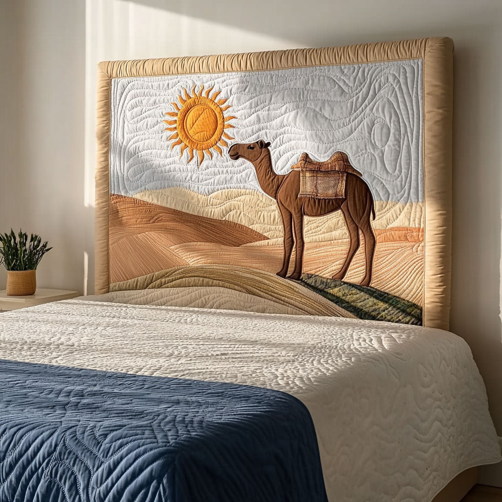 Desert Camel WJ1712008CL Quilted Headboard Slipcover