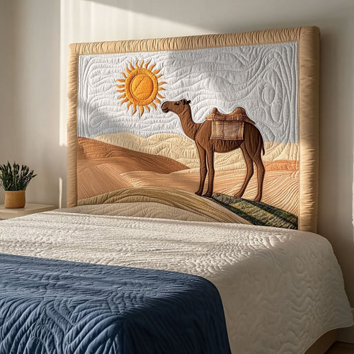 Desert Camel WJ1712008CL Quilted Headboard Slipcover