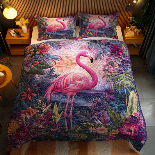 Blooming Flamingo WN1701088CL Duvet Cover Set