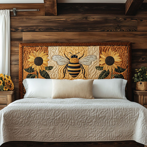 Bee and Sunflower KL1912027CL Quilted Headboard Slipcover