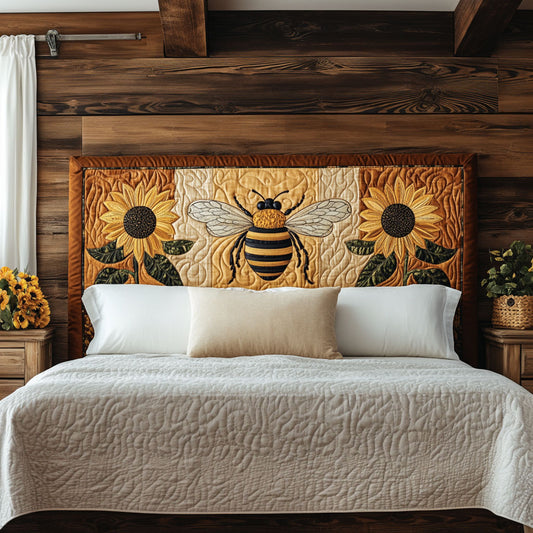 Bee and Sunflower KL1912027CL Quilted Headboard Slipcover