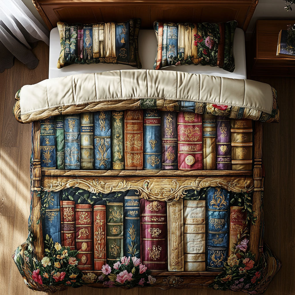 Book Nook WY2608008CL Duvet Cover Set
