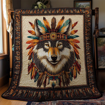 Sacred Wolf WN2401011CL Quilt