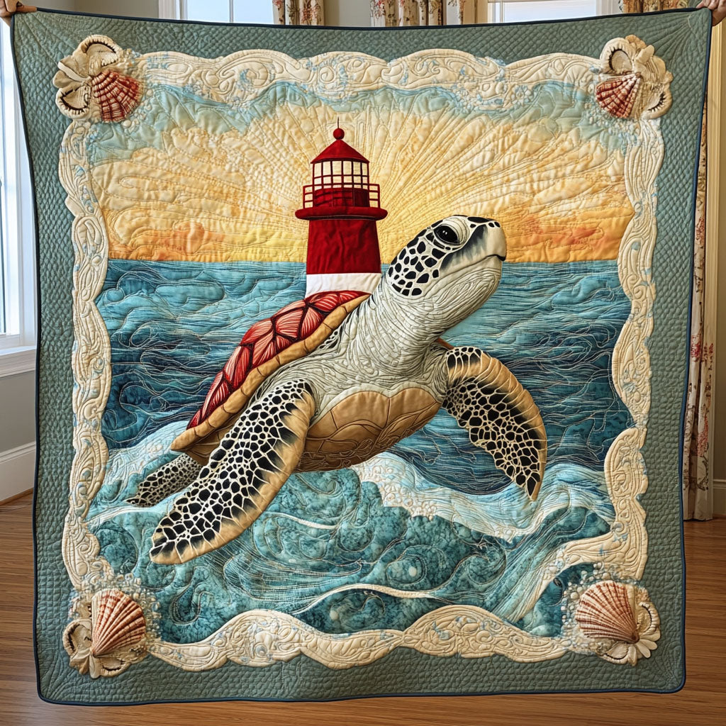 Turtle And Lighthouse DH1310001CL Quilt