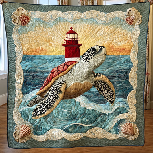 Turtle And Lighthouse DH1310001CL Quilt