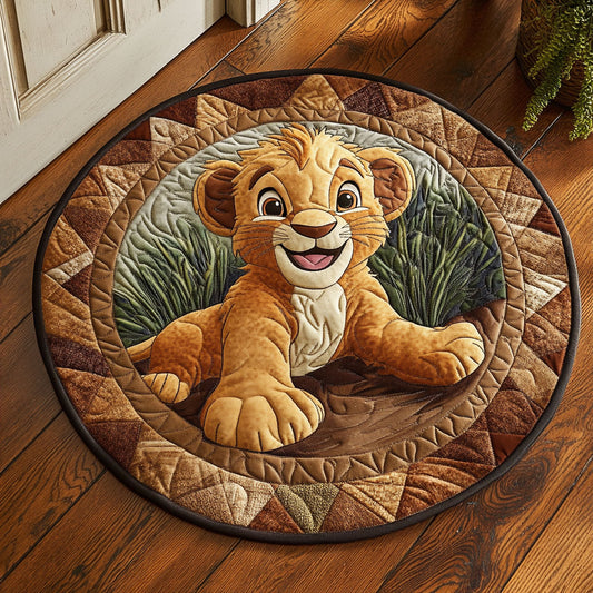 The Braveheart CM2205025CL Quilted Round Mat