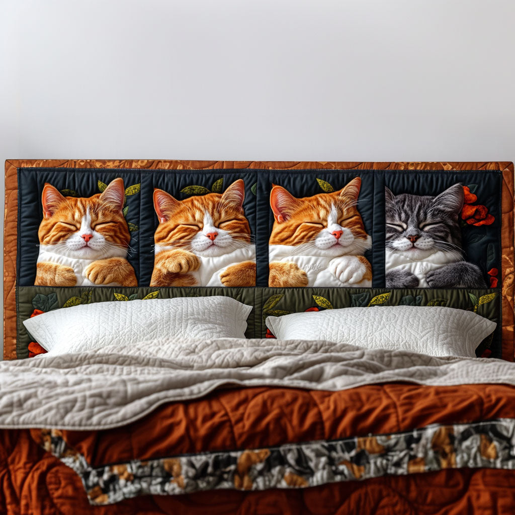 Cats Haven KL0201011CL Quilted Headboard Slipcover