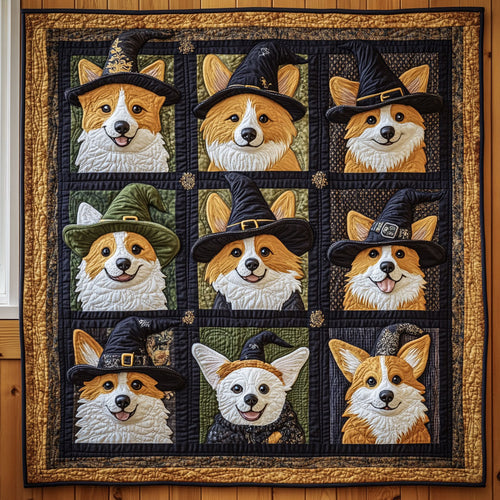 Witchy Pup CW1007049CL Quilt
