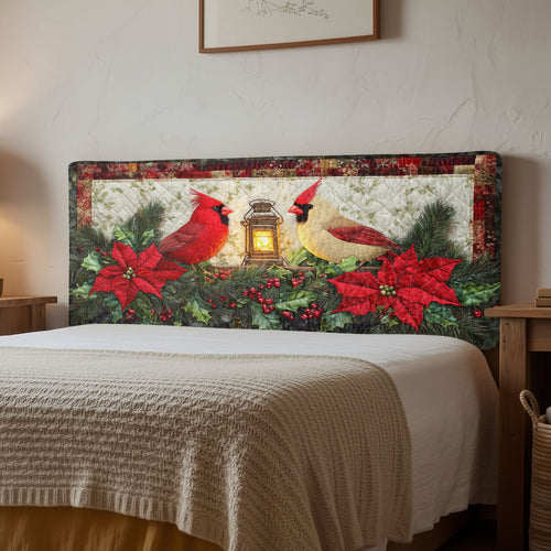 Cardinal Lantern Glow CW1112009CL Quilted Headboard Slipcover