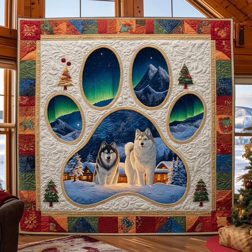 Snowy Paw CW0611011CL Quilt