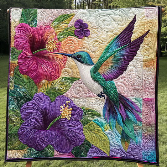 Beautiful Hummingbird WJ0904001CL Quilt