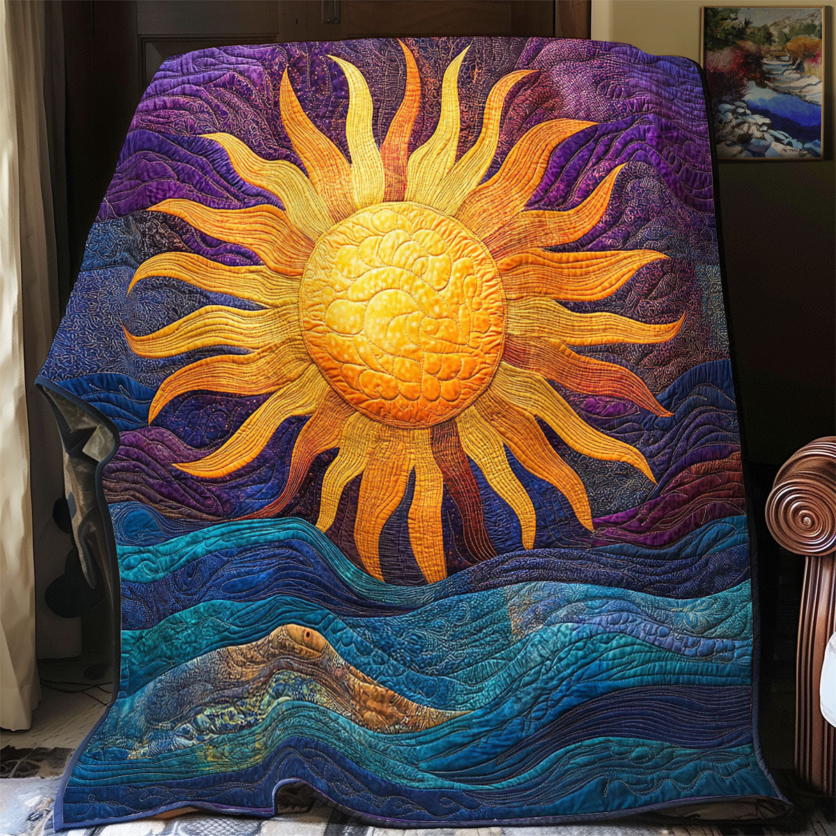 Glorious Sun WY2001081CL Quilt