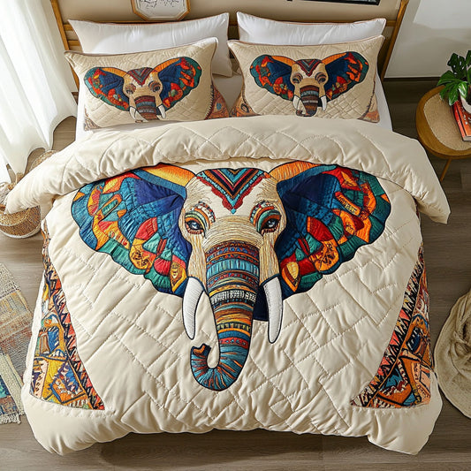 Warrior Elephant Mark WN0910068CL Duvet Cover Set