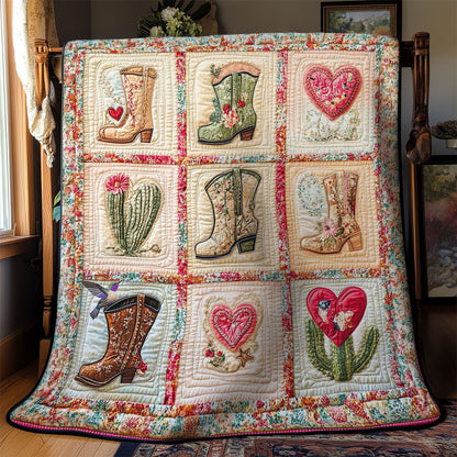 Cowboy’s Cactus Valentine WN0412063CL Quilt