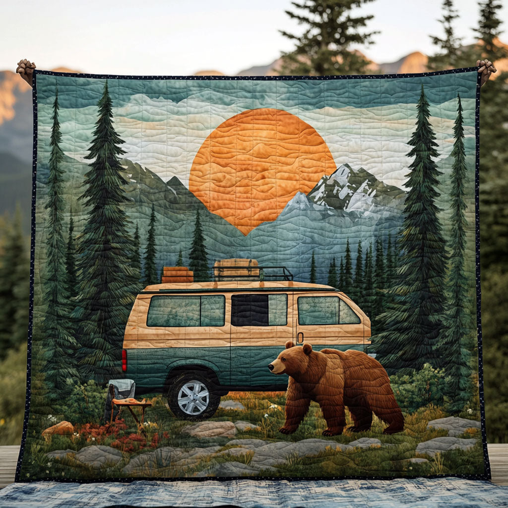 Camping Bear WJ2105001CL Quilt