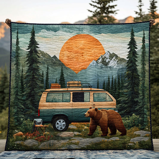 Camping Bear WJ2105001CL Quilt