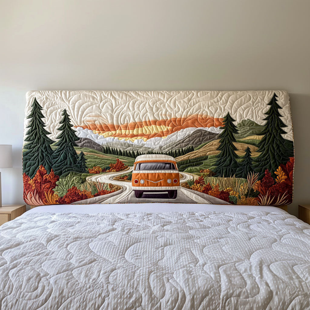 Adventure Time QA0201024CL Quilted Headboard Slipcover