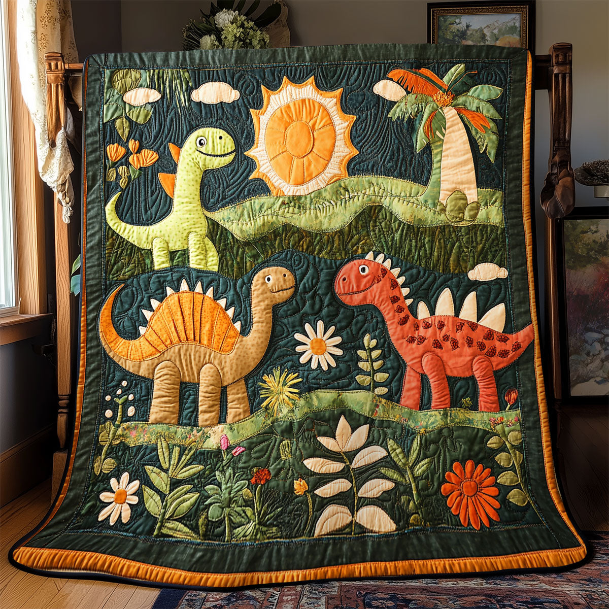 Dino Dreams YR0702012CL Quilt