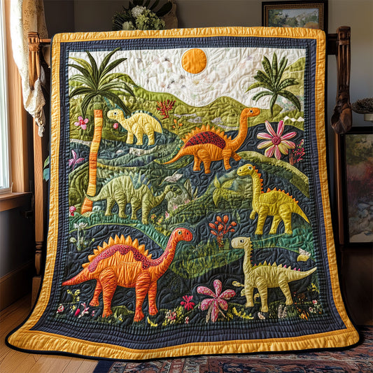 Dino Valley Adventure YR0802045CL Quilt