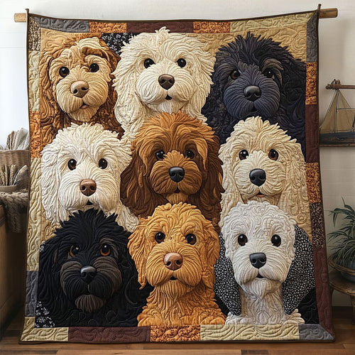 Dog Warm Moments WN1511039CL Quilt