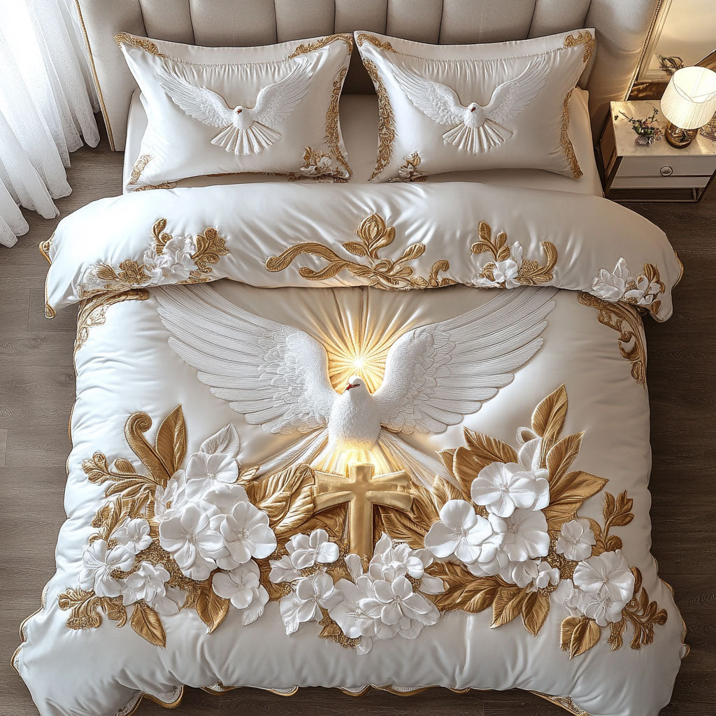 Dove Dear God WU2002029CL Duvet Cover Set