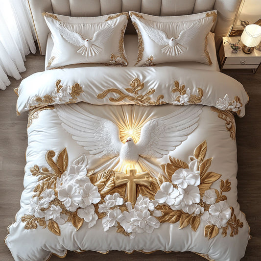 Dove Dear God WU2002029CL Duvet Cover Set