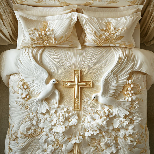 Dove Dear God WU2002030CL Duvet Cover Set