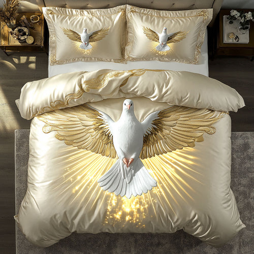 Dove God Bless You WU1102019CL Duvet Cover Set
