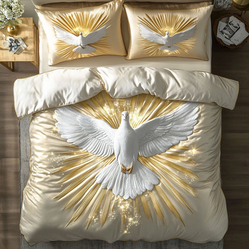 Dove God Bless You WU1102022CL Duvet Cover Set