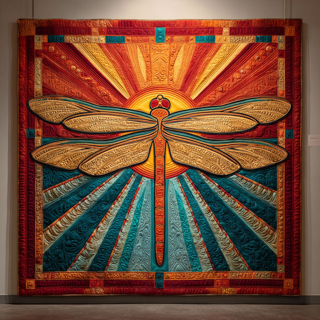 Dragonfly Glow CW1308054CL Quilt
